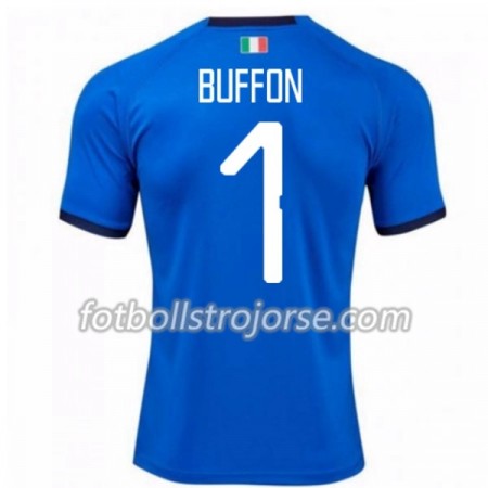 Italien Matchtröjor Buffon 1 Hemma Fotbollströja 2018 Italien Matchtröjor Buffon 1 Hemma Fotbollströja 2018